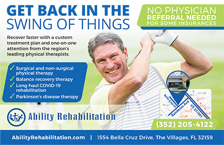 Ability Rehab ad design