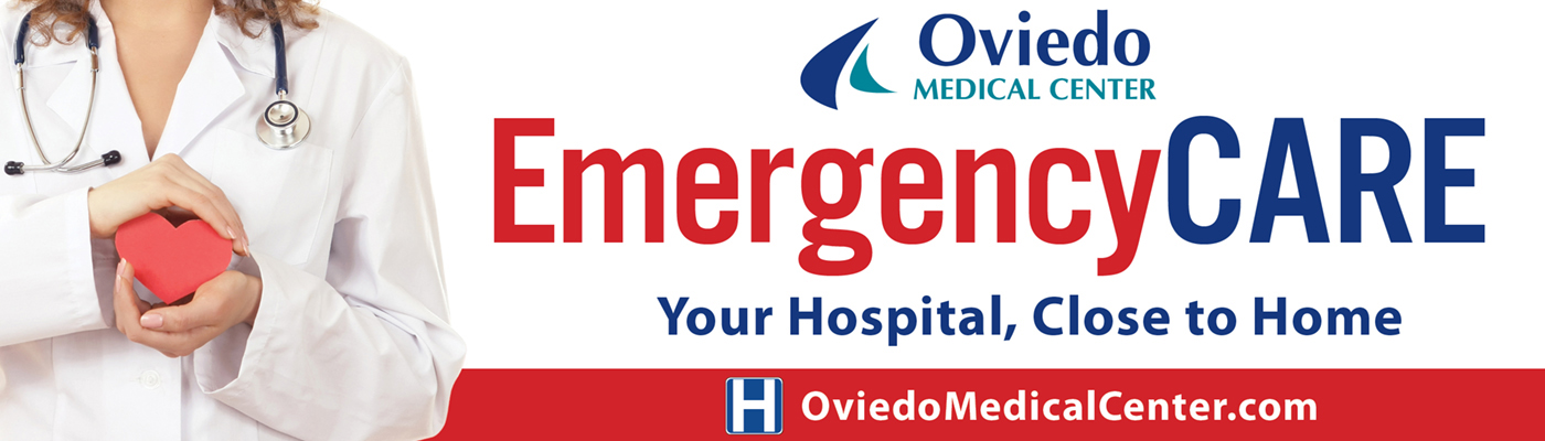 Oviedo Medical Center outdoor board