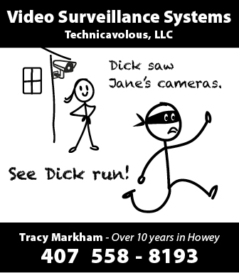 Local ad for video surveillance company